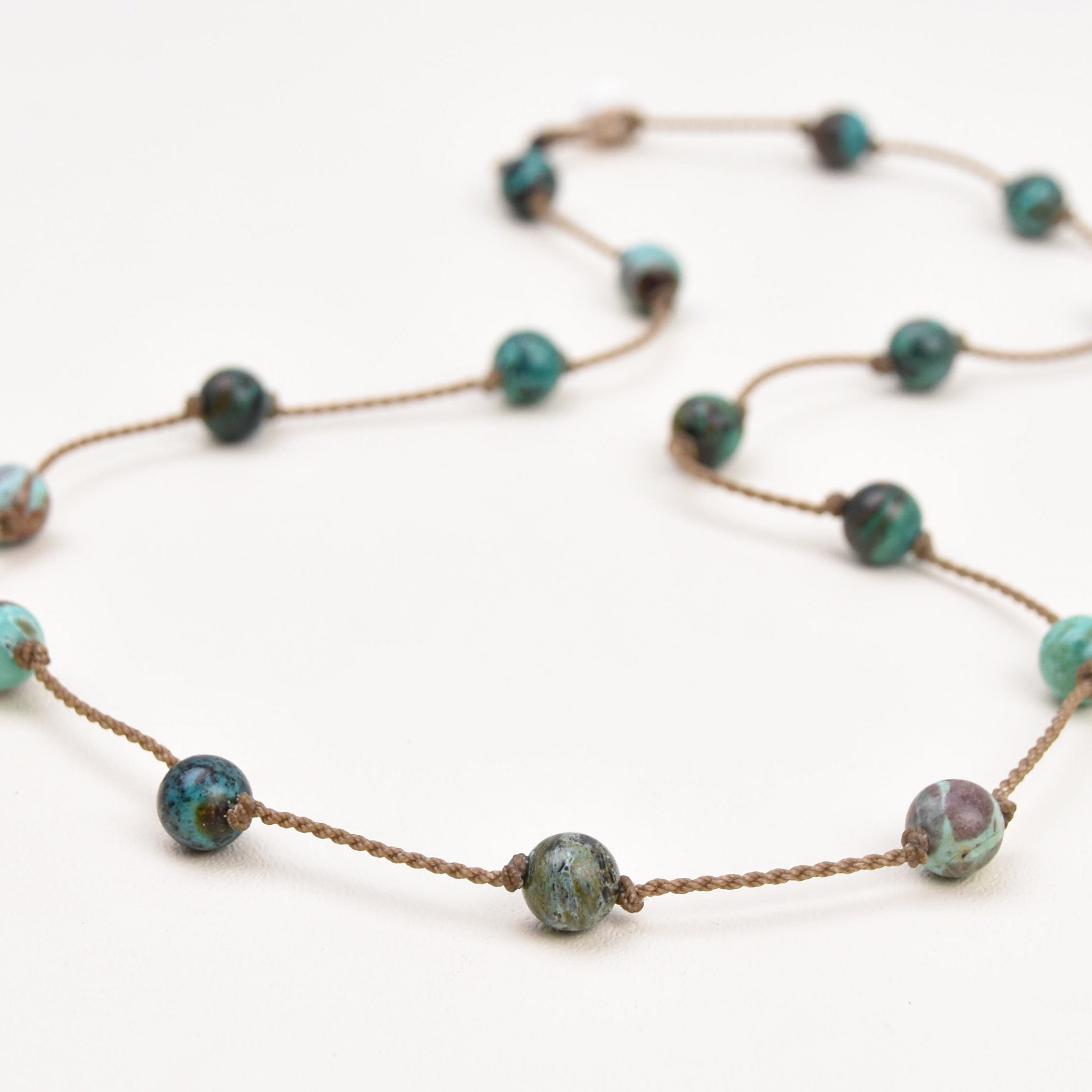 Wrap-1182-Chrysocolla Natural Round Medium