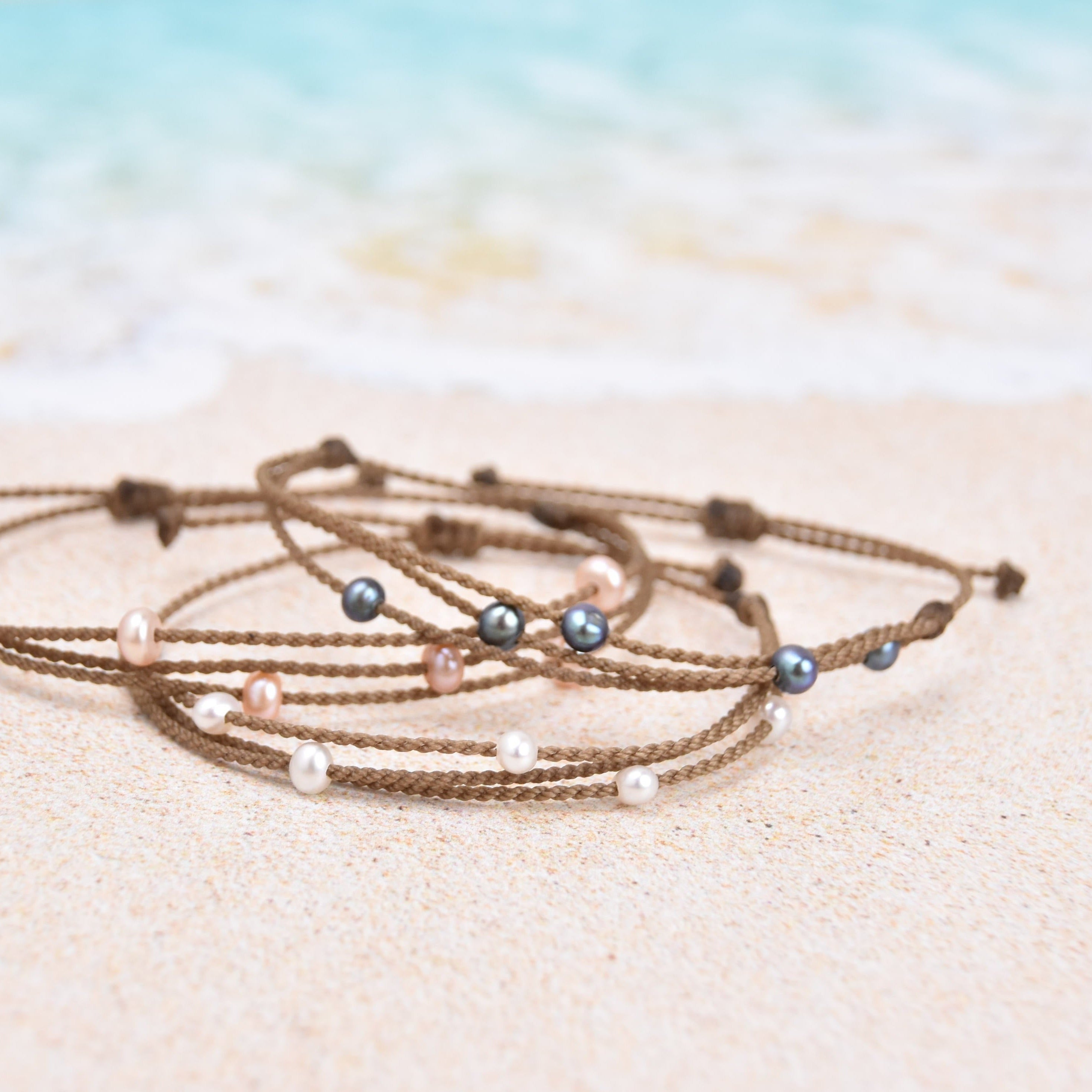 Pearl Riptide Bracelets