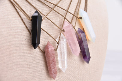 Black Onyx - Double Terminated Crystal