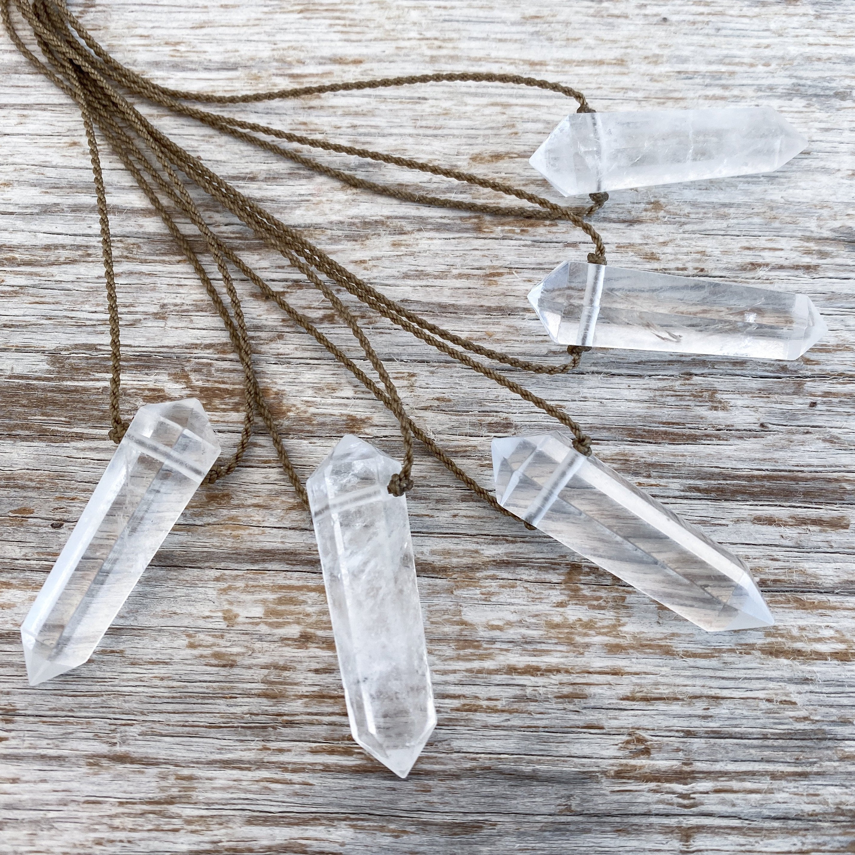 Clear Quartz - Double Terminated Crystal