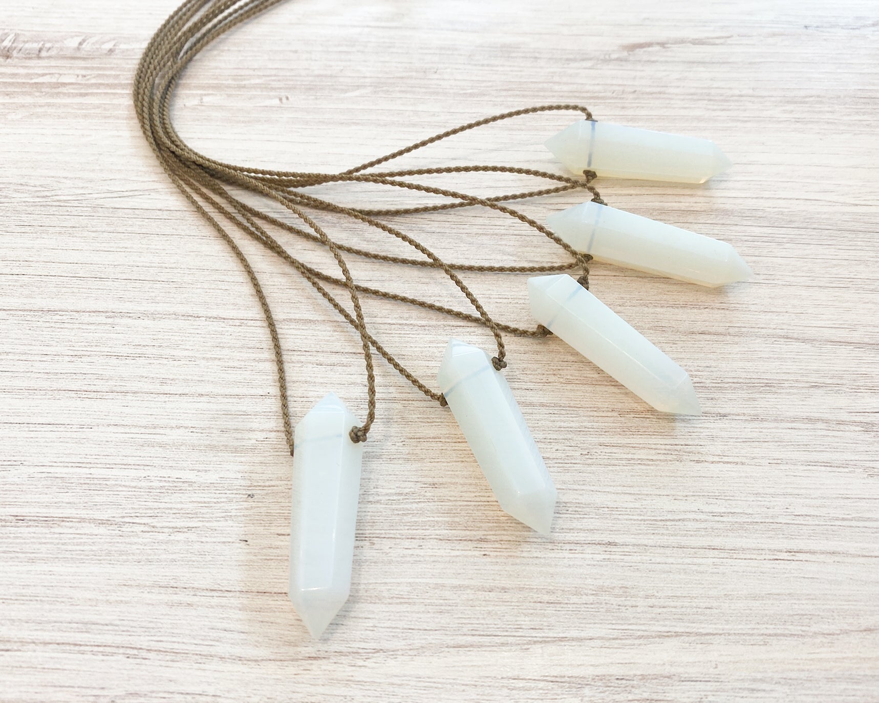 Double Terminated Crystal-0145-Opalite