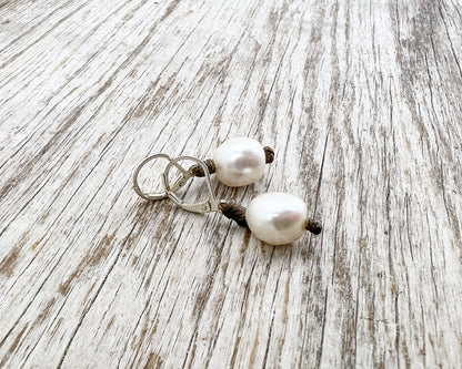 Pearl Drop Earrings