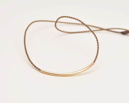 14k Gold-filled Bar Necklace