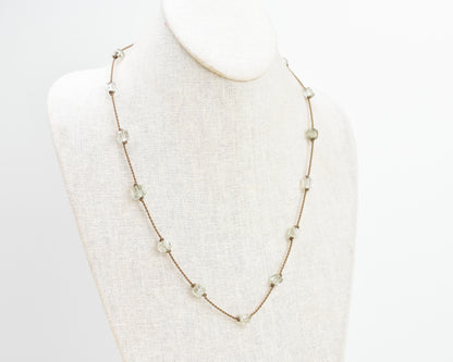 Green Amethyst Cube - Wrap