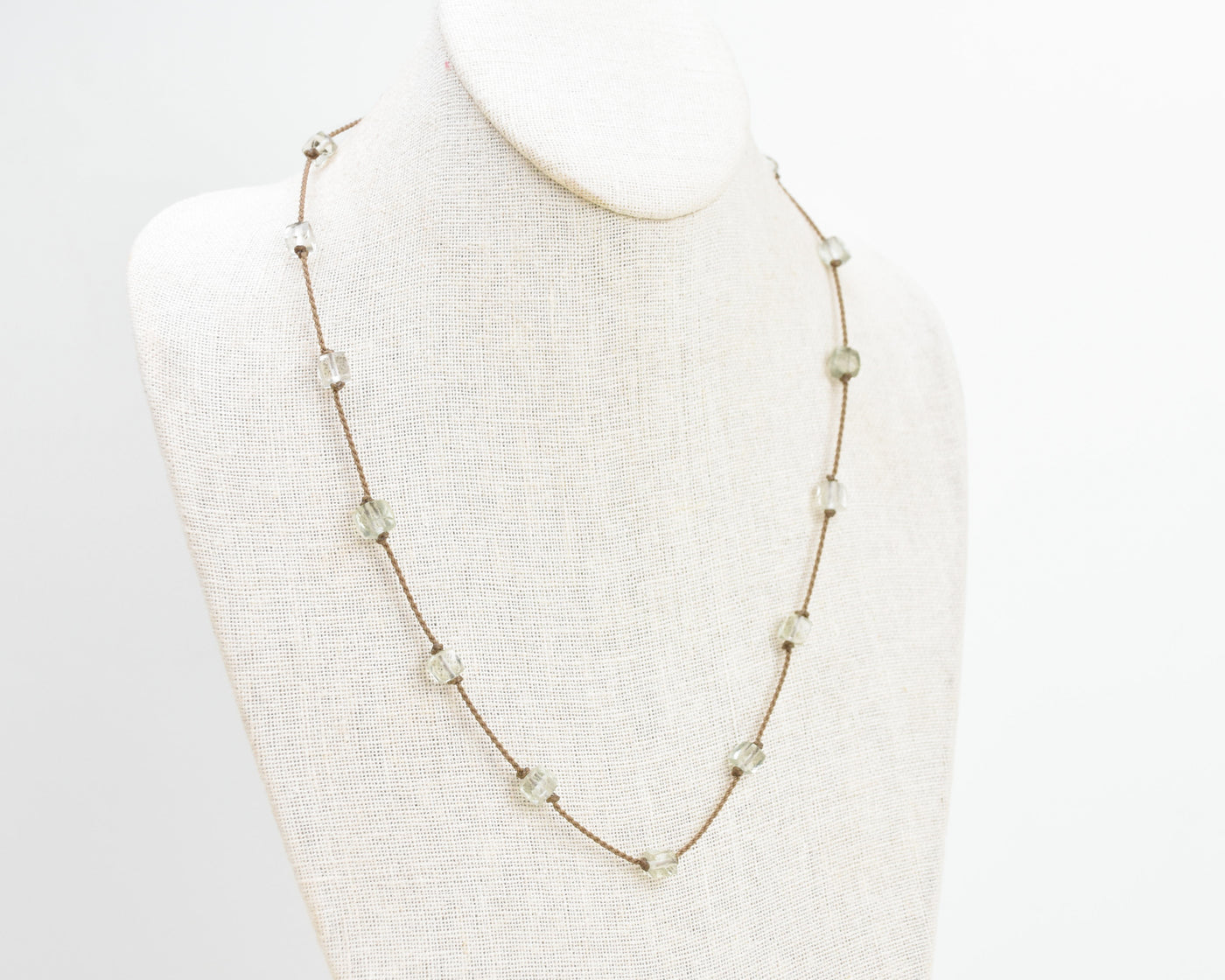 Green Amethyst Cube - Wrap