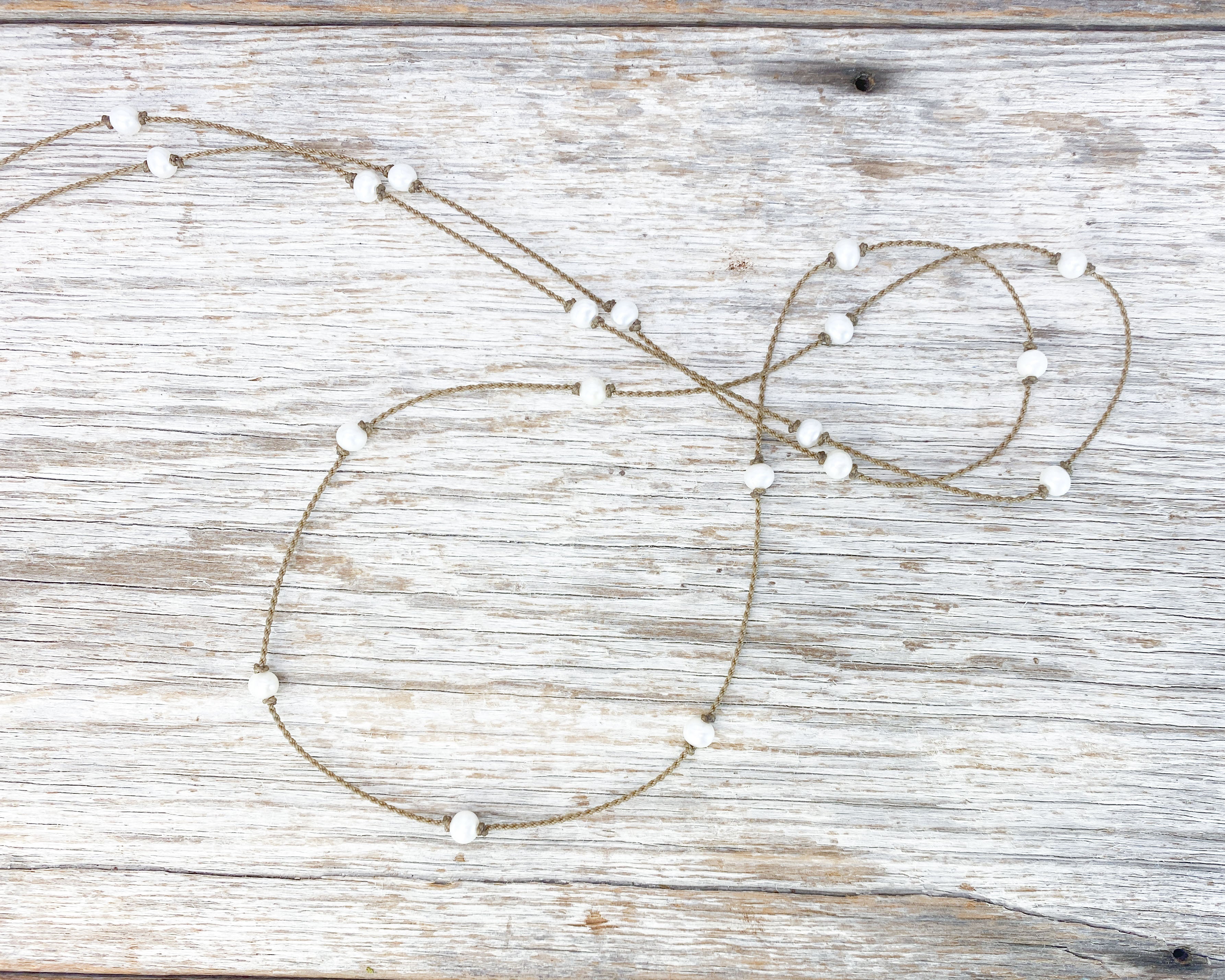 Gypsy-0032-White Pearl Oval Petite