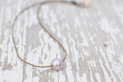Pearl and Rope Waterproof Jewelry- Tula Blue