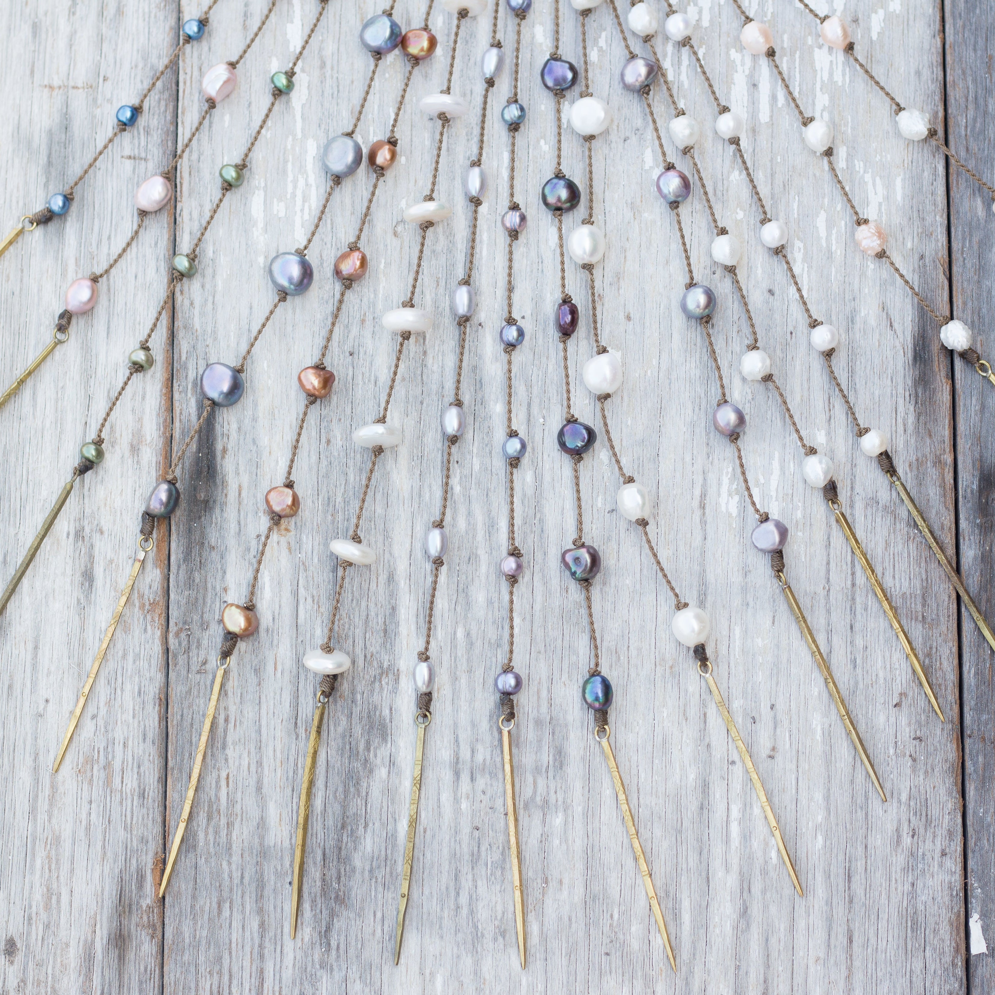 Y Pearl Necklace