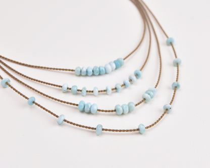 Heishi Bohemian-Larimar