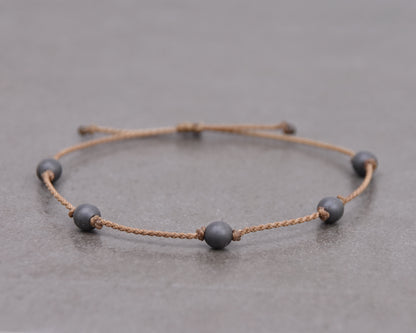 Men's Bracelet-0003-Assorted Stones