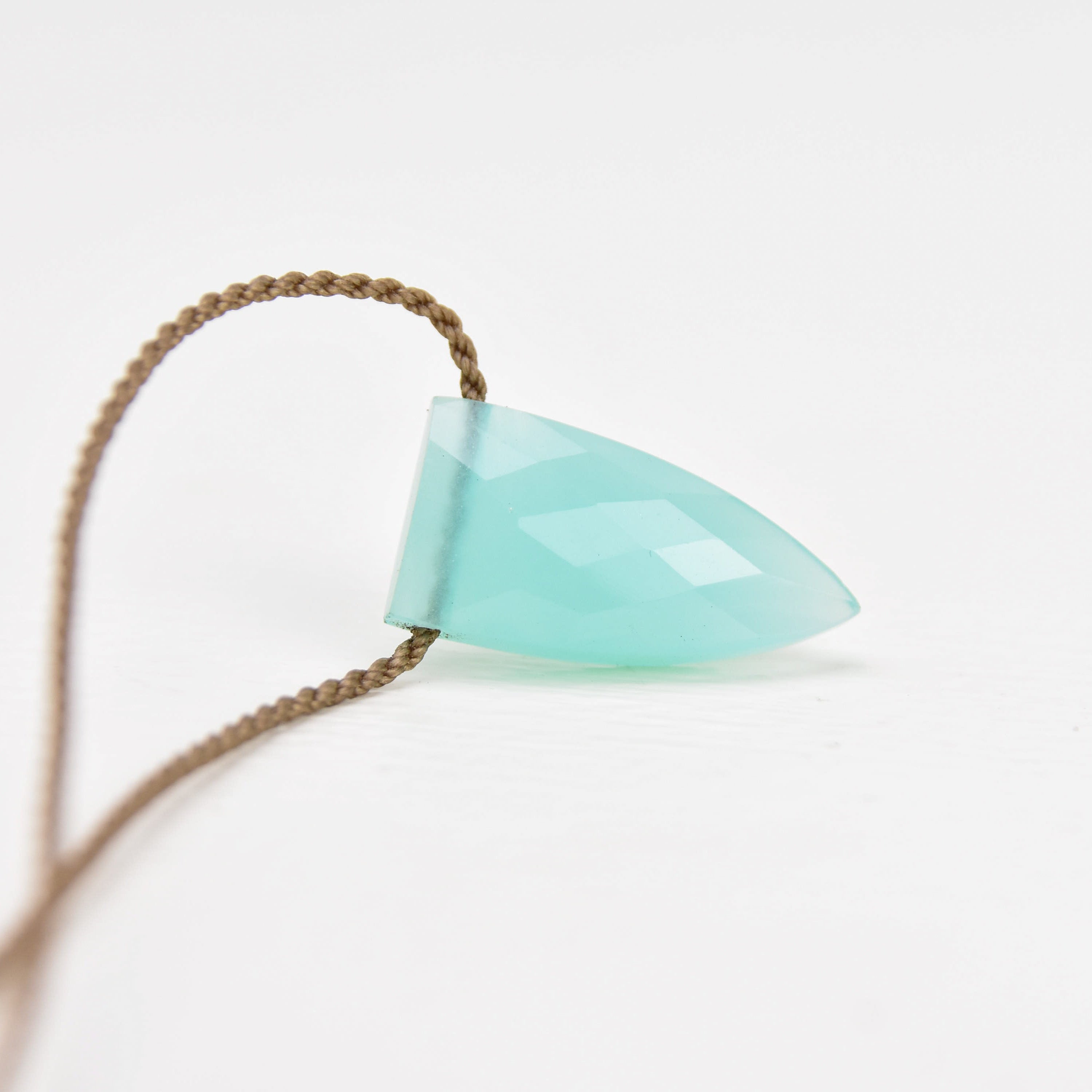 Pyramid Crystal & Gemstone Necklace