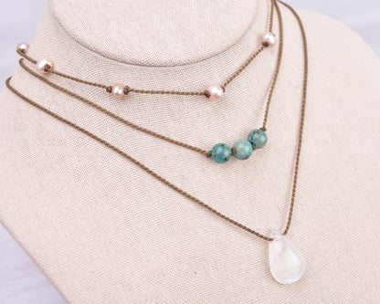 Lunar Tides - Necklace Stack