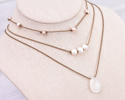 Lunar Tides - Necklace Stack