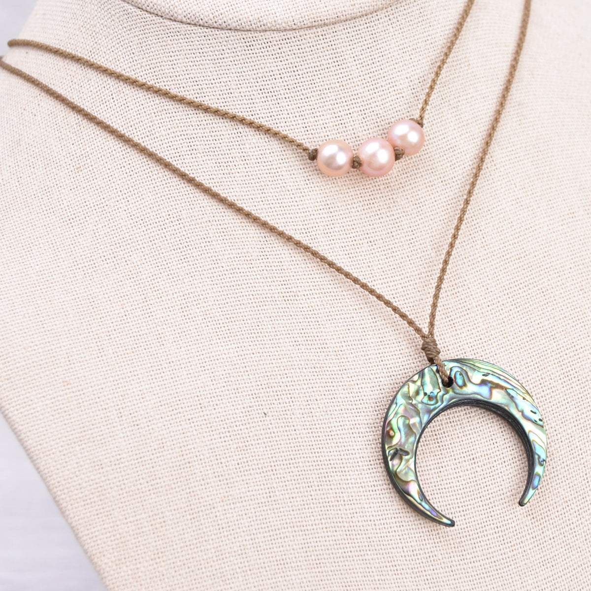 Abalone Sky - Necklace Stack