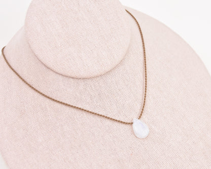 Dainty Crystal + Gemstone - Pendants