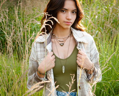 Princess Necklace-White Pearl Baroque Medium