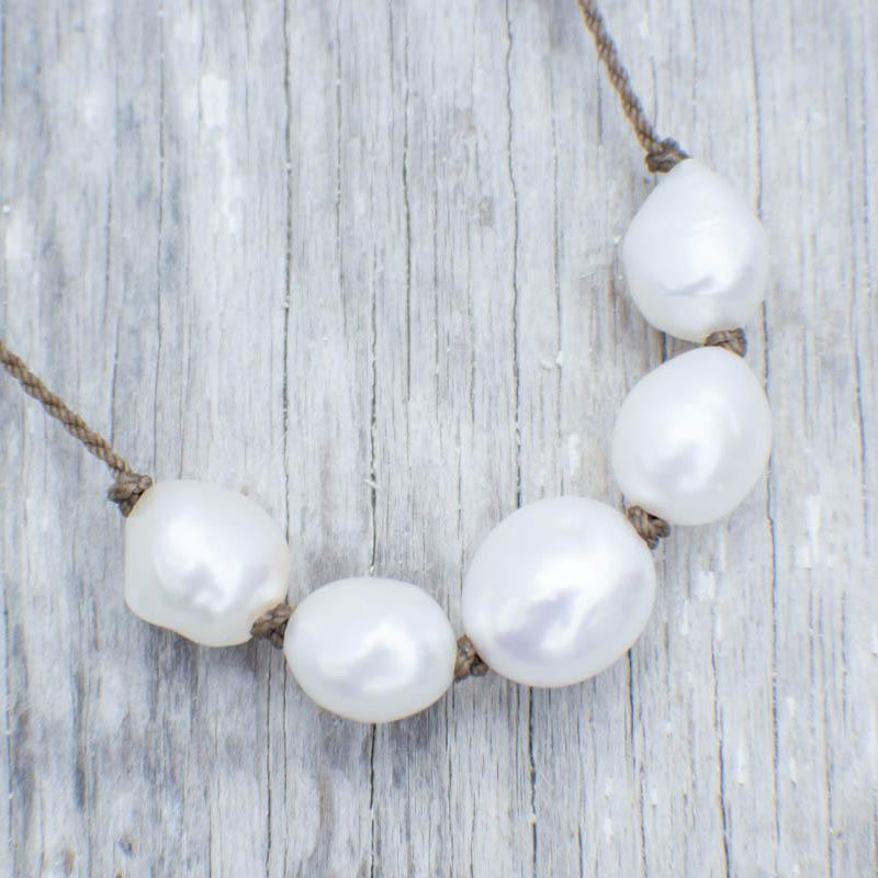 Baroque Five Necklace