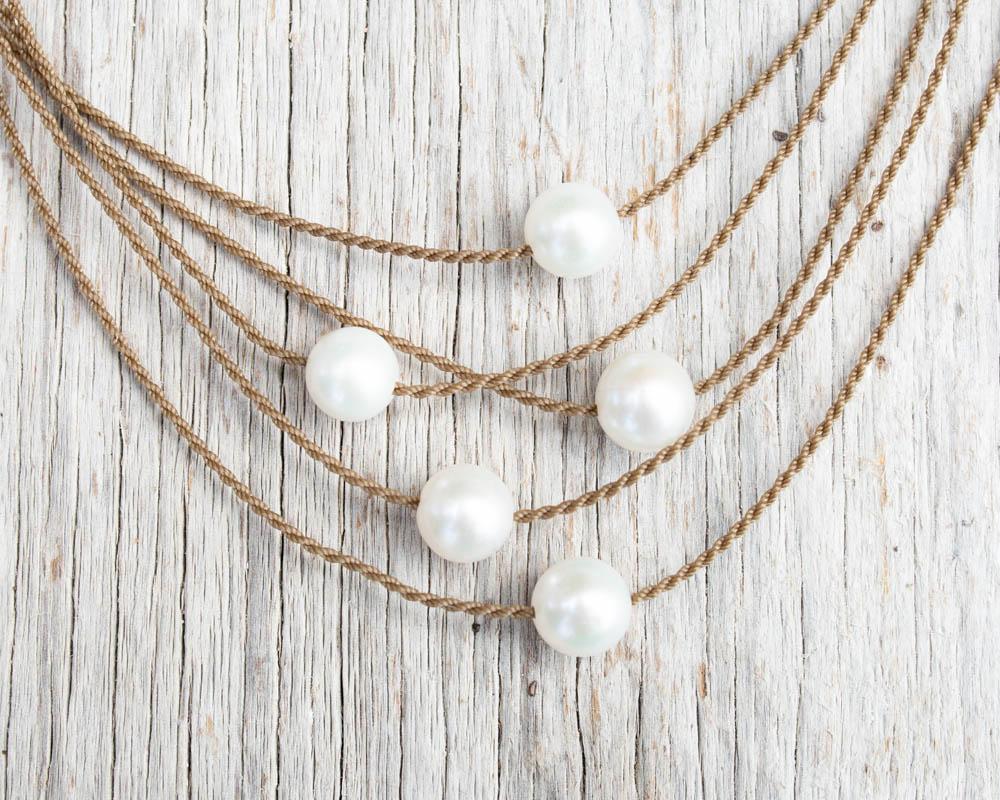 The Original Tula Classic Necklace pearl options