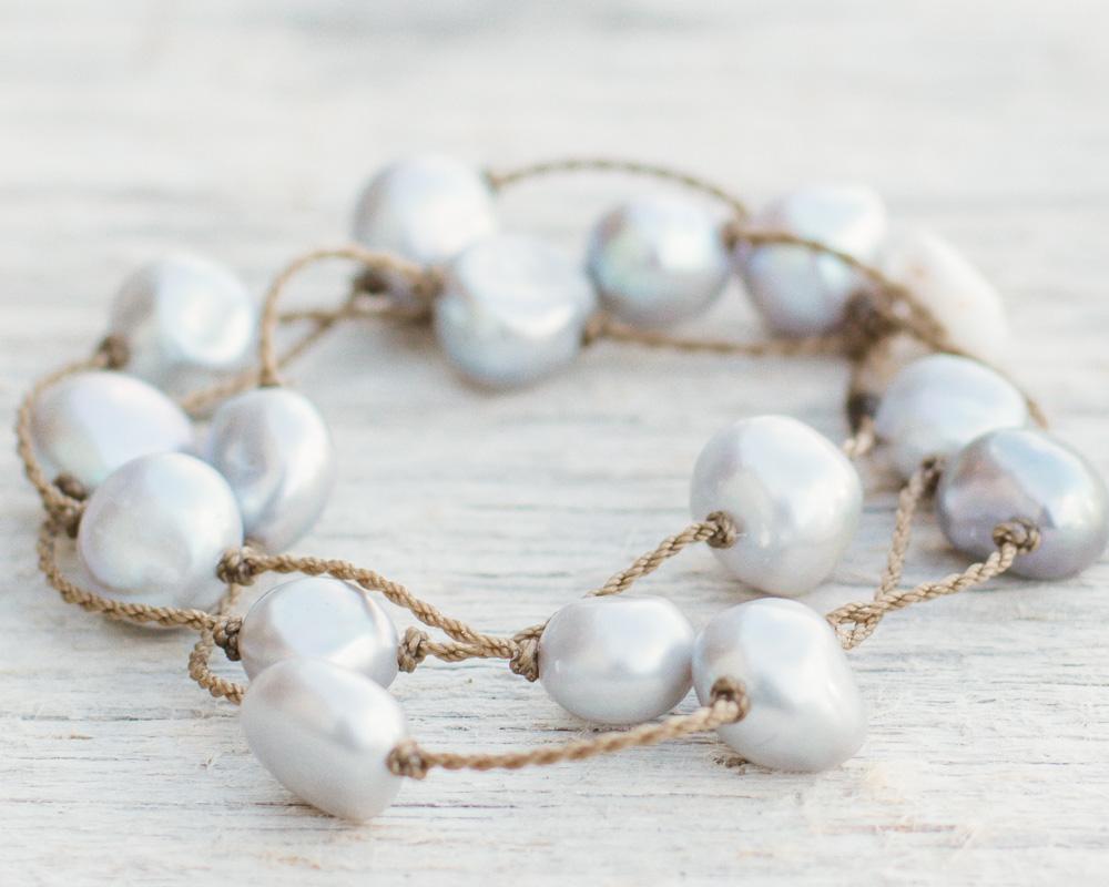 Wrap-1867-Silver Pearl Baroque Large