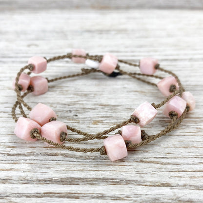 Wrap-0421-Pink Opal Cube Petite